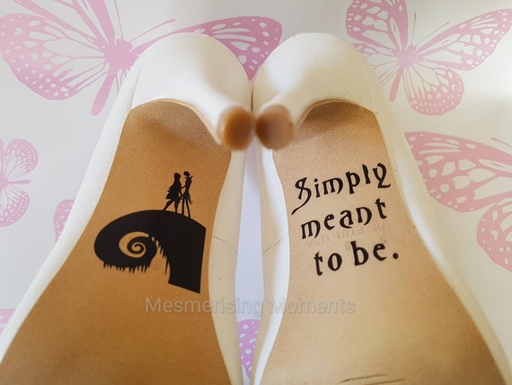 nightmare before christmas wedding shoes