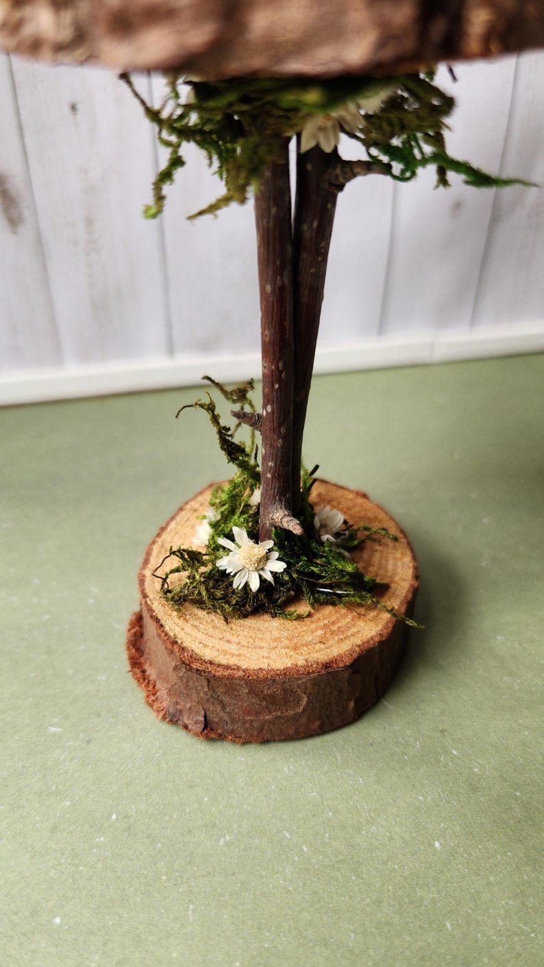 Mini Garden Decor // Fairy Table // Fairy Furniture // Forest Table