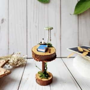 Mini Garden Decor // Fairy Table // Fairy Furniture // Forest Table // Fairy Garden Miniatures