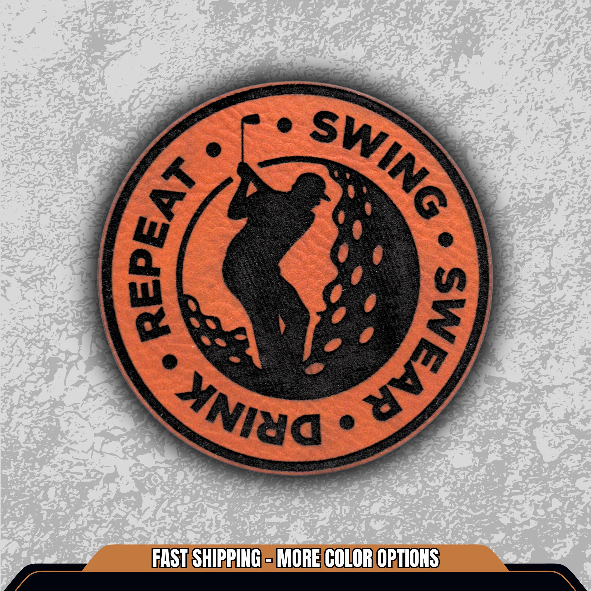 Golf Dad Hat Patch Funny Golf Hats Leather Hat Patches Funny