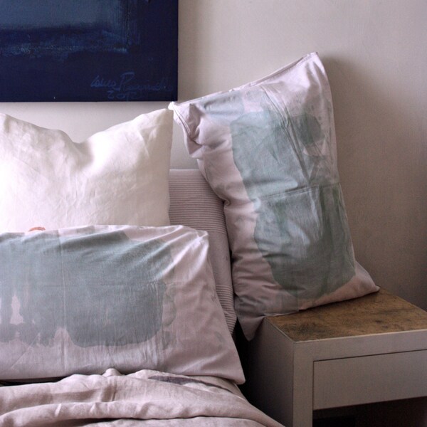 Hand Painted Pillows Etsy