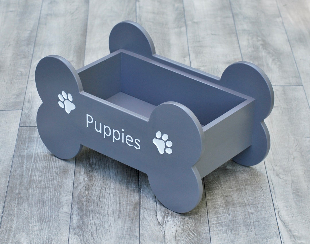 Large Dog Toy Box Personalized Toy Box New Puppy Gift Box Etsy