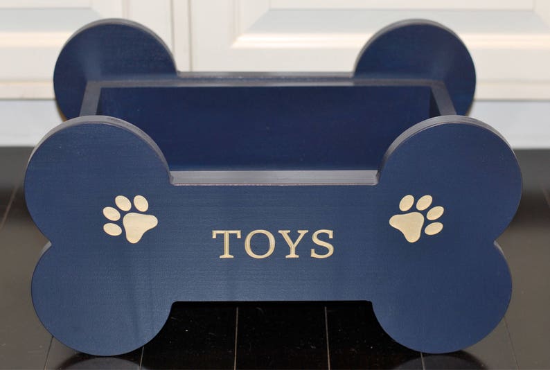 Large Dog Toy Box Personalized Toy Box New Puppy Gift Box Etsy