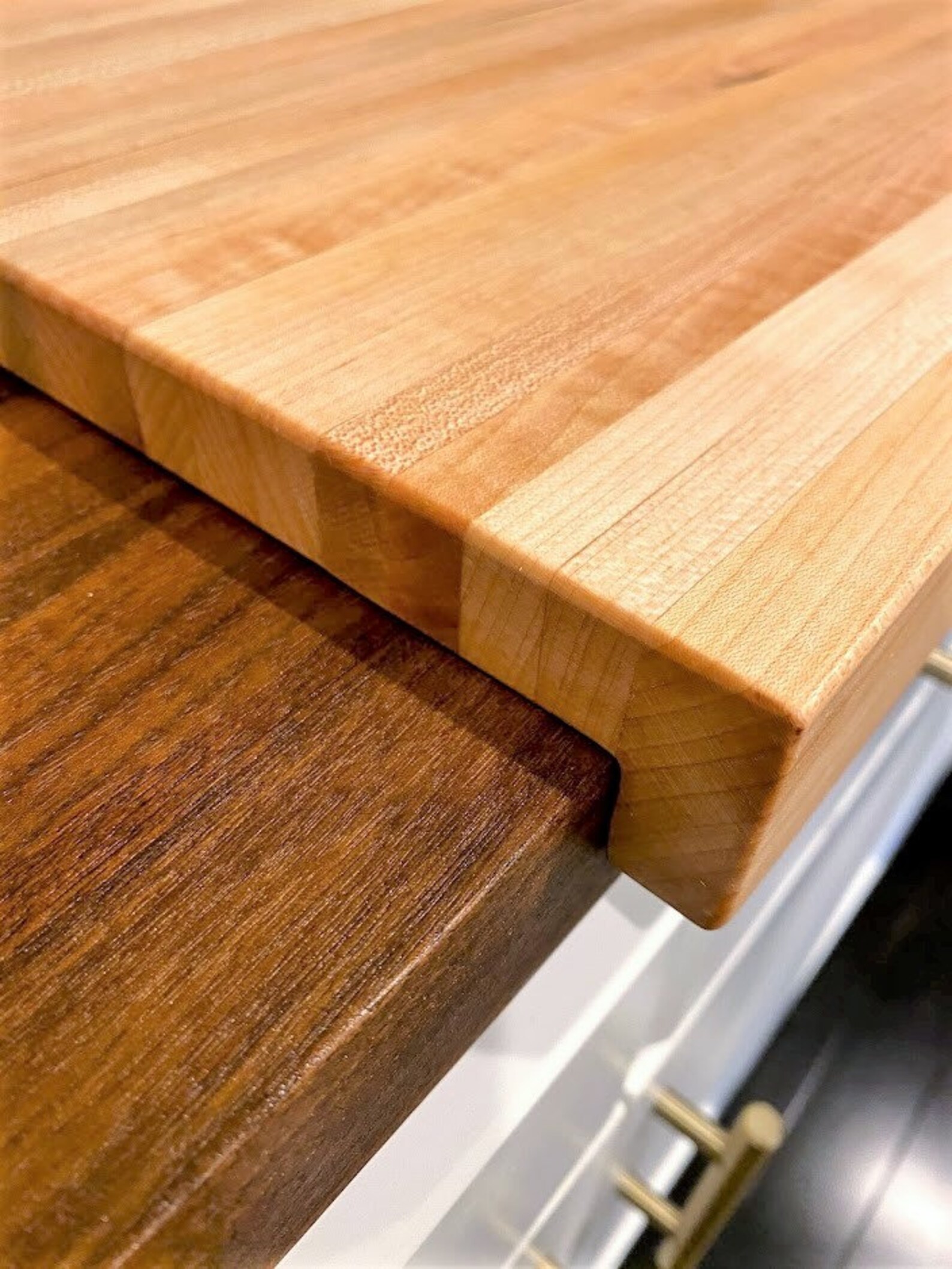 Wood Bread Board Dough Kneading Board with Double Countertop Etsy