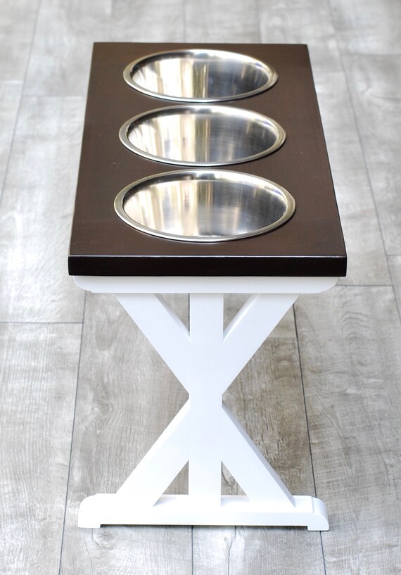 xl elevated dog feeder