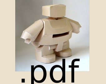 Robot Papercraft PDF - DIY Template