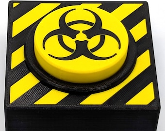 Pulsante Bio Hazard. Supporto / supporto / montaggio / custodia per pulsante intelligente Philips Hue