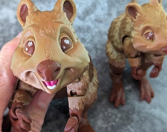 Giocattolo articolato Quokka Fidget, ornamento, scultura