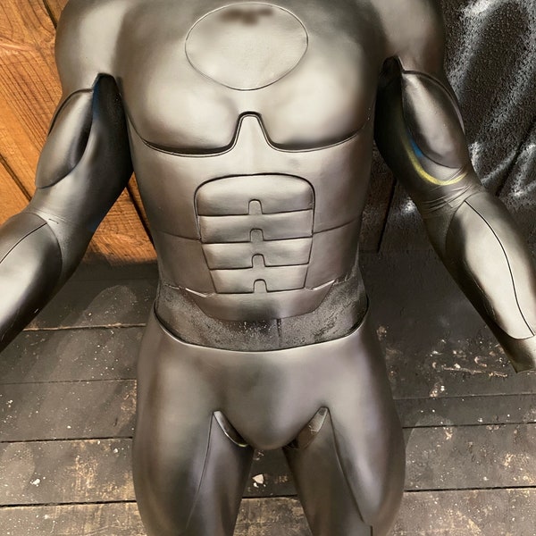 Keaton 1992 inspired returns costume muscle armor