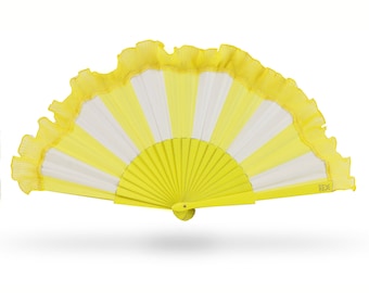 Tuscan Yellow Hand-Fan I Khu Khu