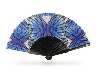 Blue Lyca Hand-fan | Khu Khu