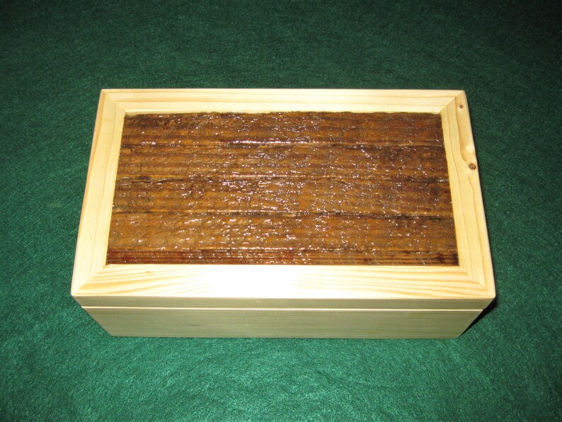 ANTIQUE TOBACCO STICKS On Top Of Pine Box80100 Year Old Etsy