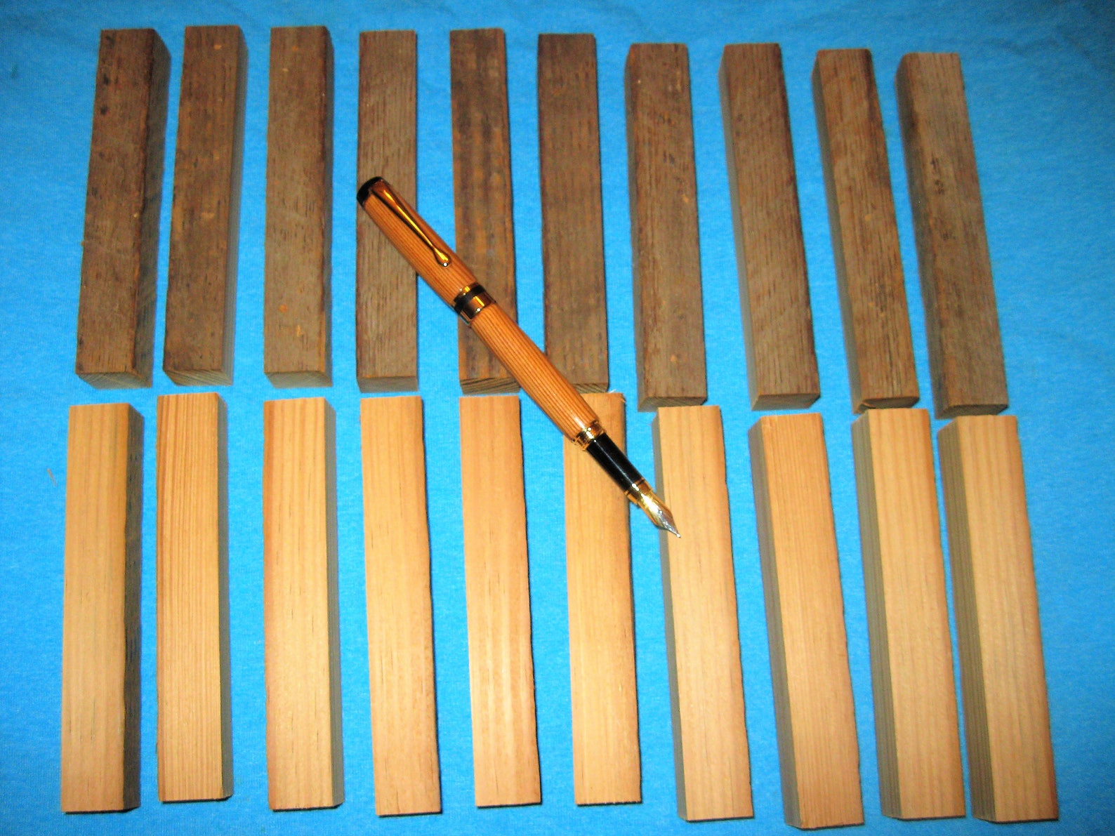 ANTIQUE TOBACCO STICK20 Fountain Pen Blanks80100 Year Old Etsy