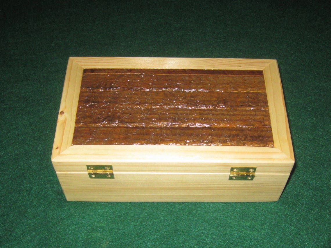 ANTIQUE TOBACCO STICKS On Top Of Pine Box80100 Year Old Etsy