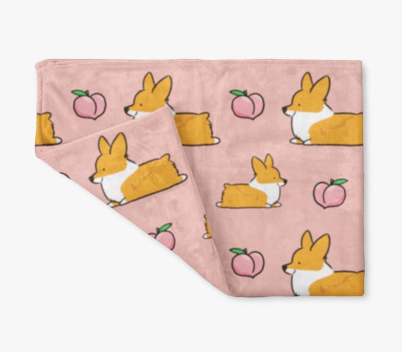 corgi throw blanket