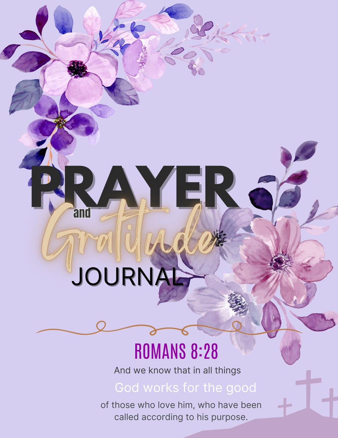 Christian Prayer & Gratitude Journal | 100+ Pages | Editable in Canva ...