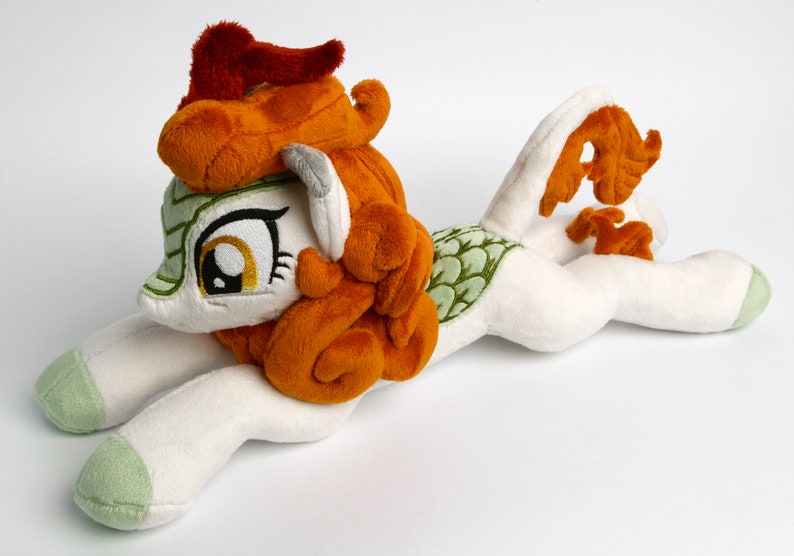 Handmade Custom Plush Pony Kirin Autumn Blaze | Etsy