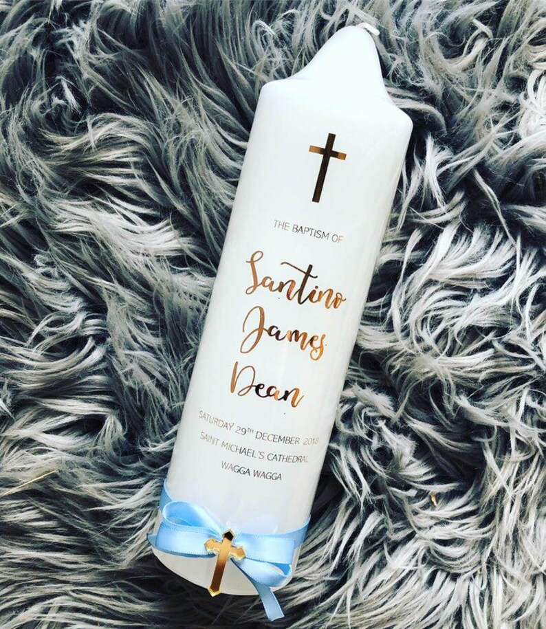 Bespoke/Baptism/Christening/Naming day Candles. Baptism Candle Etsy