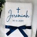 Personalised Bath Towel, Baptism Towel, hand towel. Christening Candle, Baptism Candle. Luxury towels 