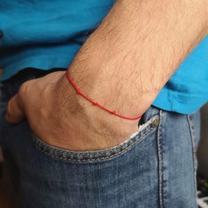 Rotes Armband, Schutz, Glück Amulett