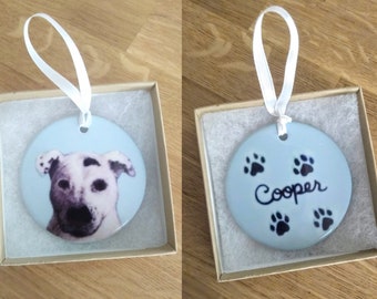 Pet Portrait Ornament