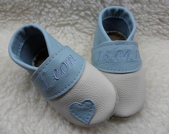 Babyschuhe,Babypuschen, personalisiert, Taufschuhe