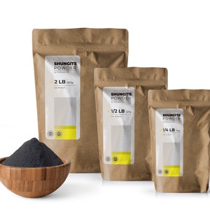 Shungite Stone Powder - For Organic Skin and Self Care (1/4 - 2lbs)