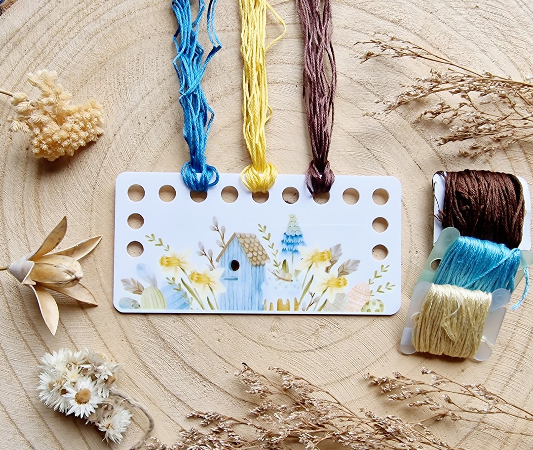 Organisateur De Fil à Broder Réutilisable En Plastique à 50 Positions, étagère Pour Fil à Broder, Outils De Couture DIY Avec 15 Papiers D | Leroy Merlin