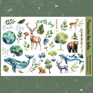 Réf 60 Feuille d’autocollants, Stickers, Bullet Journal, Autocollants Planner, Autocollants Scrapbook, Autocollants Journal