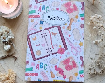 Notebook, bullet journal, gift idea, organization, small notebook, message notebook