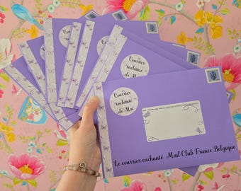 Le courrier enchanté - Mail club - Correspondance - édition de Mai