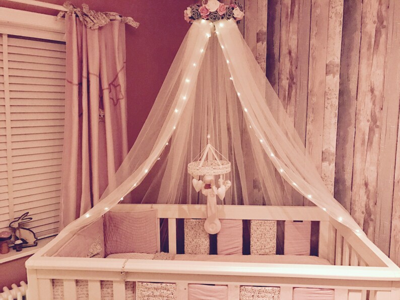 MAISY Handmade bed canopy crib canopy girl bedroom decor Etsy