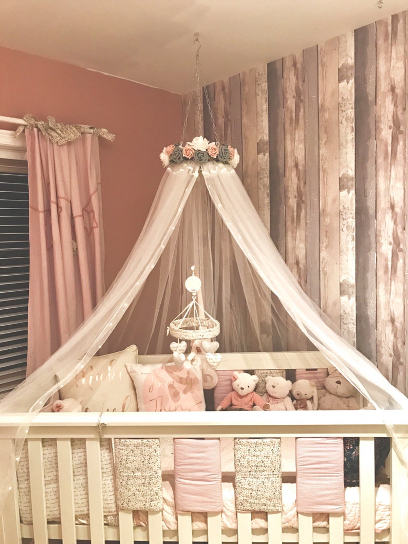 DAISY Handmade Bed Canopy Nursery Cot Canopy Girls Princess Etsy UK