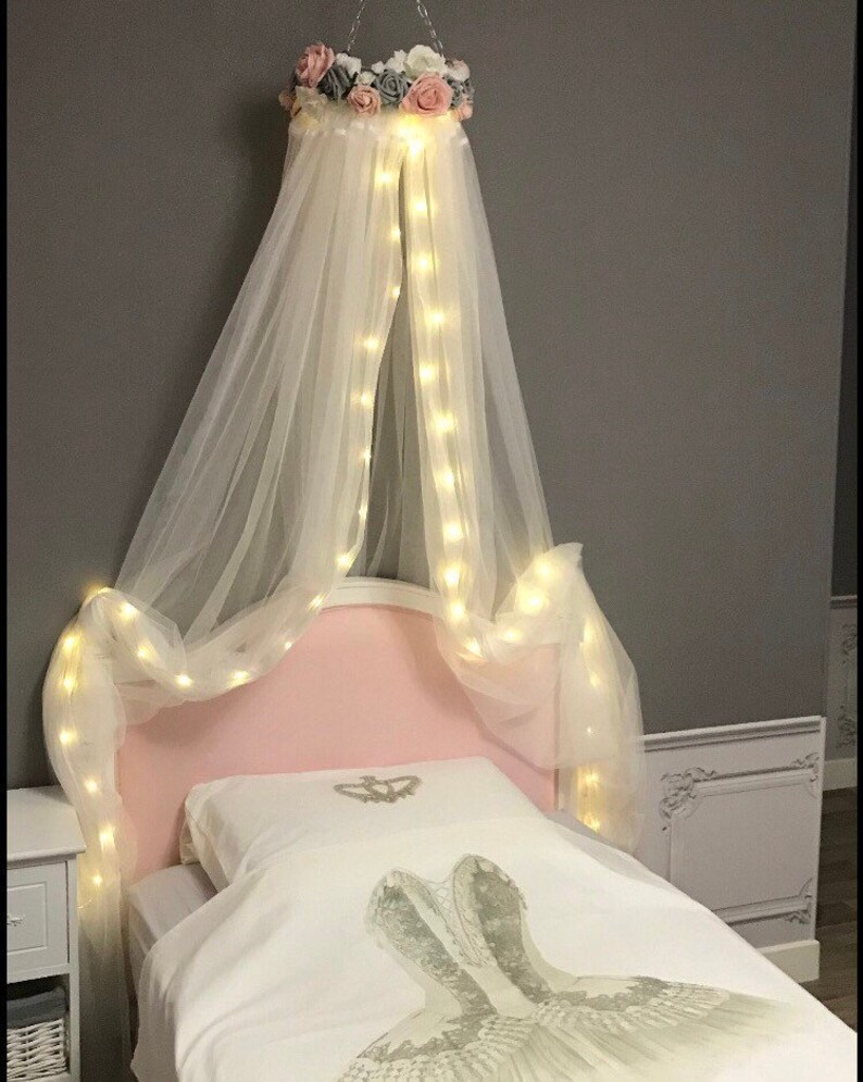 DAISY Handmade Bed Canopy Nursery Cot Canopy Girls Princess Etsy UK