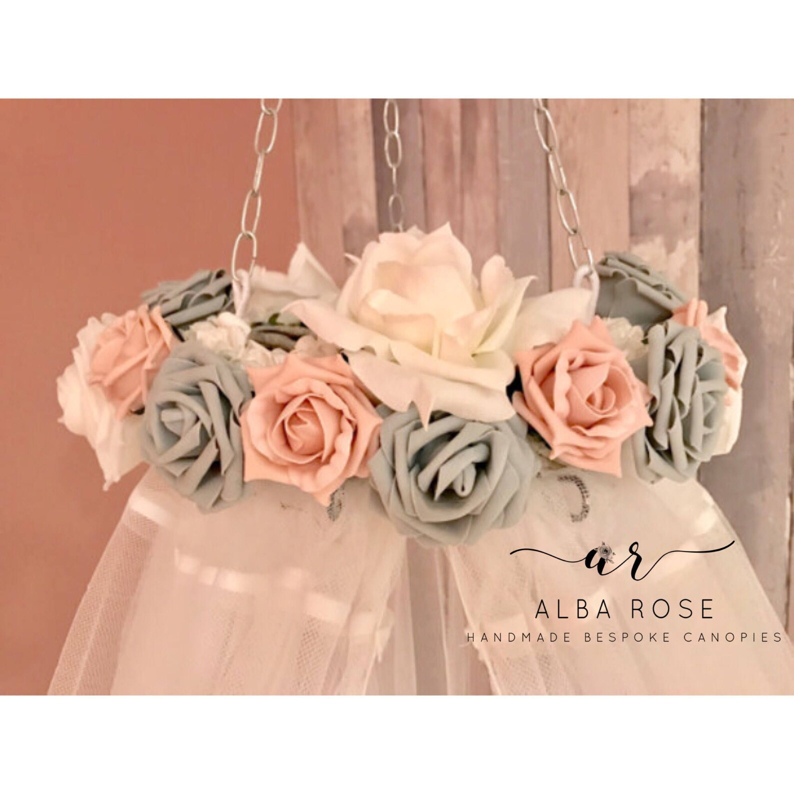 DAISY Handmade Bed Canopy Nursery Cot Canopy Girls Princess Etsy