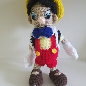 Pinocchio Inspired Doll