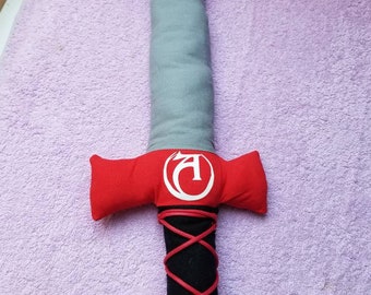Customizable fabric sword