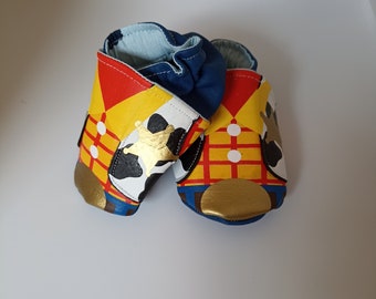 Soft leather slippers “Woody”