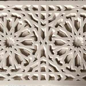 Double Pattern Geometric panel
