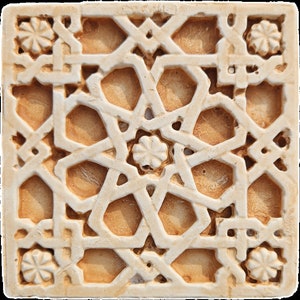 Carreau géométrique coufique alhambra