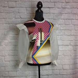 Camicia stampa rossetti hotsell