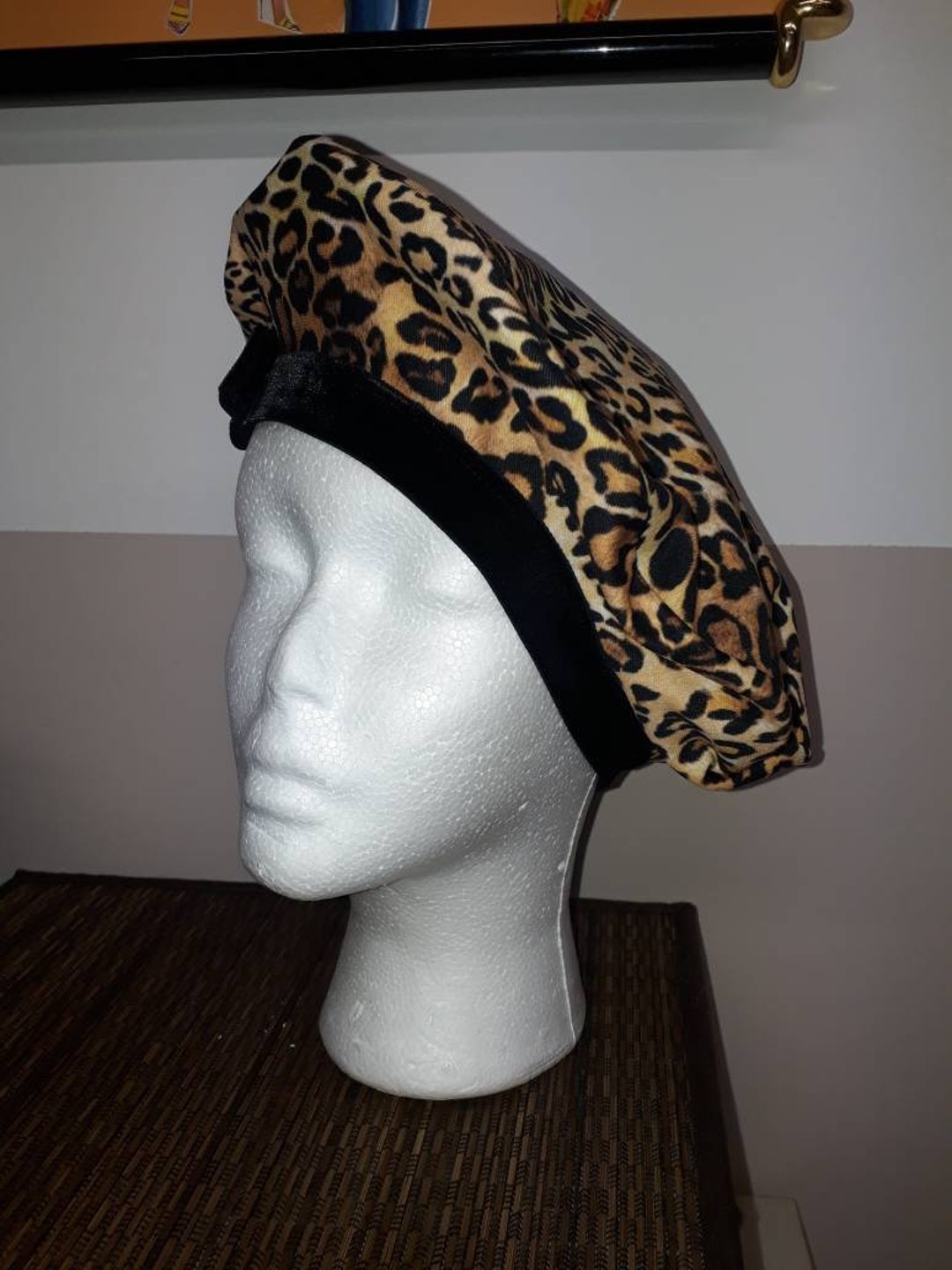 BASCO for Spotted Woman, Beret-type Cap, Basque French, Spotted Fabric