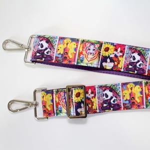PURSE STRAP interchangeable adjustable bag straps 90's gift idea for friend tote bag shoulder strap for 90's costume party accessory idea