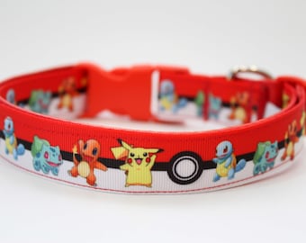 HUNDEHALSBAND ANIME leuchtend rotes Geschenk Anime Fan Cosplay Hundehalsband Leine ideal Hundeliebhaber Anime Style neue Fell Junge Geschenkidee rotes Halsband