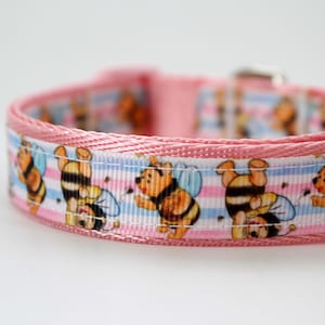 Dog Collar WINNIE THE POOH  Dog Collar Pooh cat collar Piglet pet 20 mm collar Winnie the Pooh dog collar gift for friend dog gift idea