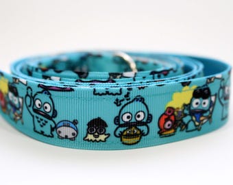 DOG LEASH KAWAII cute fish dog leash gift fur baby dog gift for a new dog mom dog gift for large dog blue fish gift cute unique gift puppy