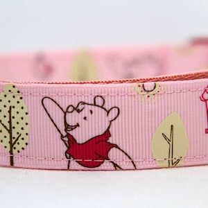 Dog Collar and matching leash Pooh Dog Collar Winnie the Pooh dog fashion dog collar Pooh Bear collar gift idea for her new fur baby gift