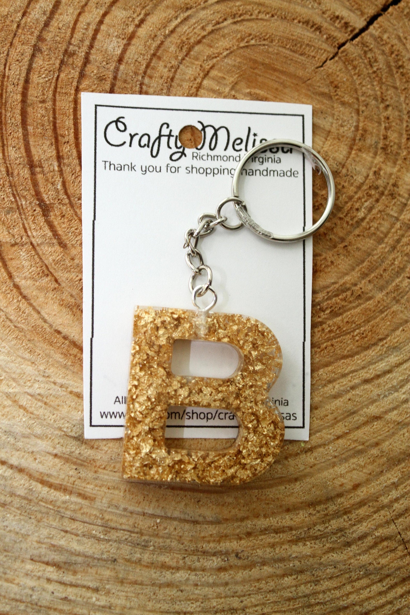 LETTER B KEYCHAIN Colorful and unique letter keychains fun Etsy