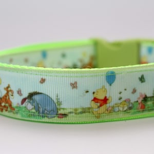 DOG COLLAR Winnie the Pooh fan Piglet’s unique design boy dog or new dog owner gift for Winnie the Pooh collector or best friend girl dog