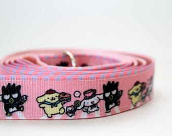 DOG LEASH KAWAII new dog mom gift for girl dog leash cute cat character dog leash for best friend who loves unique cute custom gift idea